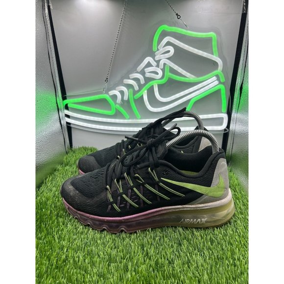 Nike‎ Air Max 2015  Fuchsia Glow Womens Size 7.5 Pink-Neon Green 698903-003 - Picture 1 of 7